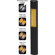 Nightstick LED Safety Light and Flashing Amber Floodlight, 150 Lumens CREE LED, 120 Lumens Colored LED Safety Light, 4x AA Nightstick LED Safety Light and Flashing Amber Floodlight, 150 Lumens CREE LED, 120 Lumens Colored LED Safety Light, 4x AA