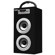 Naxa NAS-3036 Portable Speaker with USB and SD/MMC Inputs & FM Radio with Display, Silver: Picture 3 thumbnail