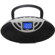 Naxa NAS-3057 Portable Speaker Boombox with USB, SD/MMC Inputs and FM Radio with 1.4" LCD Display: Picture 3 thumbnail