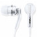 Naxa High Performance Isolation Stereo Earphones, Black: Picture 3 thumbnail