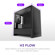 NZXT H3 Flow Tempered Glass Mid-Tower Mi...: Picture 2 thumbnail