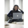 Onanoff Leather Skin for 11" MacBook Air, Light Gray: Picture 1 thumbnail