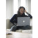 Onanoff Leather Skin for 13" MacBook Air, Light Gray: Picture 1 thumbnail