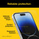 OtterBox iPhone15 Screen Protector: Picture 4 thumbnail