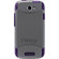 OtterBox Commuter Case for HTC One S Smartphone, Grey/Purple: Picture 2 thumbnail