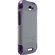 OtterBox Commuter Case for HTC One S Smartphone, Grey/Purple: Picture 4 thumbnail