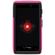 OtterBox Commuter Case for Motorola Droid Razr - Black silicone/Hot pink plastic: Picture 1 thumbnail