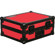 Odyssey Innovative Designs FR1200BKRED Flight Ready Series Turntable Case for Technics 1200 Style Turntable, Black/Red: Picture 2 thumbnail