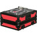 Odyssey Innovative Designs FR1200BKRED Flight Ready Series Turntable Case for Technics 1200 Style Turntable, Black/Red: Picture 1 thumbnail