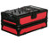 Odyssey Innovative Designs Flight Ready Designer Series 10" DJ Mixer Case, Black & Red: Picture 2 thumbnail