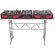 Odyssey Innovative Designs Flight Ready Designer Series 10" DJ Mixer Case, Black & Red: Picture 1 thumbnail