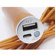 Power Bank Energy Holder with LED Flashlight Mobile Backup Battery, 2200 mAh Battery Capacity, Gold: Picture 3 thumbnail