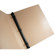 Paolo Cardelli Palermo Guanti Collection, 1/2" D-Ring Binder Portait, Hold 5.5x8.5" Sheets, Color: Beige: Picture 2 thumbnail