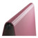Paolo Cardelli Sorrento Venti Collection, 1/2" D-Ring Binder Portait , Hold 5.5x8.5" Sheets, Color: Light Burgundy: Picture 3 thumbnail