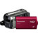 Panasonic HC-V10 HD Camcorder, 1/5.8" CMOS Sensor, 2.7" LCD Display, 63x Optical Zoom, USB 2.0, Mini HDMI, Red: Picture 3 thumbnail