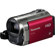 Panasonic HC-V10 HD Camcorder, 1/5.8" CMOS Sensor, 2.7" LCD Display, 63x Optical Zoom, USB 2.0, Mini HDMI, Red: Picture 2 thumbnail