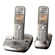 Panasonic KX-TG4022N DECT 6.0 Expandable Cordless Answering System with 2 Handsets, 60 Channels, 1.9GHz Frequency, Champagne Gold: Picture 1 thumbnail