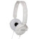 Panasonic RP-DJS200 Lightweight DJ style Headphones, White: Picture 2 thumbnail