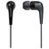 Panasonic RP-HJE140 L-Shaped In-Ear Earbuds, Black: Picture 2 thumbnail