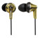 Panasonic RP-HJE190 ErgoFit Plus Long Port Fashion Earbuds, Gold: Picture 2 thumbnail