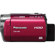 Panasonic SDR-H80R 60GB HDD/SD Card Standard Definition Camcorder, 70x Optical Zoom, 2.7" LCD Screen, Red: Picture 2 thumbnail