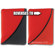 PC Treasures FlipIt! 2-in-1 Reversible Designer, 10" Netbook Sleeve - Red/Black: Picture 2 thumbnail