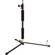 Photoflex 34" Backlight Stand with 5/8" Stud,2-Sections w/1 Riser,Black Anodized