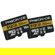 Prograde Digital 512GB MicroSDXC UHS-II U3 V60 Memory Card w/SD Adapter, 2-Pack