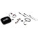 Polk Audio UltraFit 1000 Comfortable Mid-Flange Headphones, 18 Hz - 23 KHz Frequency Response, Black/Red: Picture 4 thumbnail