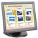 Planar PT1911MX 19" Touch Screen Monitor, 1280x1024 Resolution, 800:1 Contrast Ratio, 250 cd/m2 Brightness, Analog, DVI-D Video Inputs: Picture 4 thumbnail
