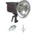 Photogenic Powerlight 1250DR, 500ws Monolight with Digital Display - Bundle - with Flashpoint 33" White Interior Umbrella, & Flashpoint Pro 9.5' Air Cushioned Black Lightstand: Picture 4 thumbnail