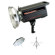 Photogenic PL2500DRC PowerLight Digital Remote Flash Unit, 1000ws, with UV Color Corrected Flash Tube - Bundle - with Flashpoint 33" White Interior Umbrella, & Flashpoint Pro 9.5' Air Cushioned Black Lightstand: Picture 4 thumbnail
