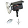 Photogenic 500ws PL2 Series Powerlight with Digital Display and Built-in Pocket Wizerd Receiver,- Bundle - with Flashpoint 33" White Interior Umbrella, & Flashpoint Pro 9.5' Air Cushioned Black Lightstand: Picture 4 thumbnail