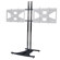 Premier Mounts EB60-TVC Floor Stand with 60" Dual Poles & Fixed Mount for Securing 2xSide-By-Side Tilting Mounts Upto 175lbs: Picture 5 thumbnail