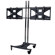Premier Mounts EEBC72-TVC Elliptical Floor Stand with Two Side-by-Side Flat-Panel Mounts: Picture 5 thumbnail