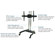Premier Mounts PSD-VPS Mobile Cart with 40" Dual Poles & Rotating Mount for Flat-Panels Upto 160lbs: Picture 1 thumbnail