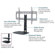 Premier Mounts SHLF-EQ Single Equipment Shelf to Attach to P-Series: Picture 1 thumbnail