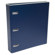 Semikolon Pierre Belvedere 3 Ring Binder with 2" Rings, Size 11.5x11.5x2", with Front Cover Lock, Round Corners, Color: Marine.: Picture 2 thumbnail