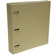 Semikolon Pierre Belvedere 3 Ring Binder with 2" Rings, Size 11.5x11.5x2", with Front Cover Lock, Round Corners, Color: Chamois.: Picture 2 thumbnail