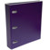 Semikolon Pierre Belvedere 3 Ring Binder with 2" Rings, Size 11.5x11.5x2", with Front Cover Lock, Round Corners, Color: Plum.: Picture 2 thumbnail
