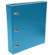 Semikolon Pierre Belvedere 3 Ring Binder with 2.75" Rings, Size 11.5x12.5x2.75", with Front Cover Lock, Round Corners, Color: Turq.: Picture 2 thumbnail
