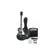 Pyle PGEKT45 Professional 42" Les Paul "Style" Electric Guitar Package, Black: Picture 1 thumbnail