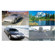 Pyle PLHRQD7 7" Quad TFT/LCD Video Monitor with Headrest Shroud RCA Connectors, 480 x 234 High Resolution, Black: Picture 5 thumbnail