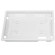 Pyle PLHRQD7 7" Quad TFT/LCD Video Monitor with Headrest Shroud RCA Connectors, 480 x 234 High Resolution, White: Picture 2 thumbnail