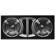 Pyle PLPPS210 20" Dual Slim Design Forward Vented Enclosure System, 4 Ohm Impedance, 40Hz-4Khz Frequency Response: Picture 1 thumbnail