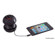 Pyle PMS8 Bass Expanding Chainable Rechargeable Mini Speakers for iPod/iPhone/MP3/Computer, Black: Picture 2 thumbnail