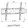 Pyle 36" to 65" Flat Panel Tilted TV Wall Mount, Max Load Capacity 132lbs.: Picture 1 thumbnail