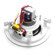 Pyle 6.5" Two-Way In-Ceiling Speakers with 70V Transformer, Pair, White: Picture 3 thumbnail
