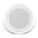 Pyle 8" Full Range Speaker Flush Mount Enclosure System, White: Picture 1 thumbnail