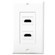 Pyle Dual HDMI Wall Plate with 90 Degree Exit Ports: Picture 3 thumbnail